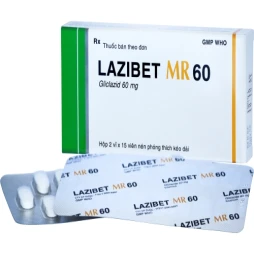 Lazibet MR 60 - Thuốc điều trị đái tháo đường typ 2 của Bidiphar