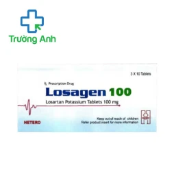 Losagen 100 Hetero - Thuốc điều trị tăng huyết áp của Ấn Độ