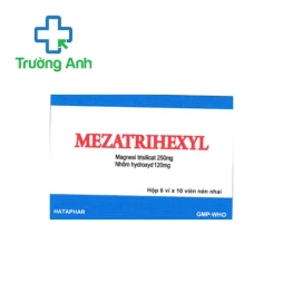Mezatrihexyl - Thuốc điều trị trào ngược dạ dày, thực quản