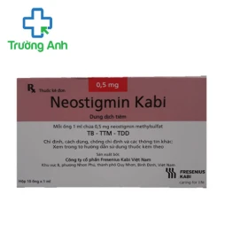 Norepinephrin Kabi 1mg/ml - Thuốc điều trị bệnh tim mạch, huyết áp