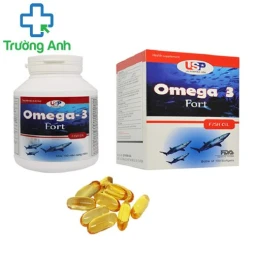 Omega-3 Fort USP - Giúp điều hòa huyết áp và tim mạch hiệu quả