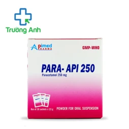 Para-Api 250 - Thuốc giảm đau, hạ sốt của Apimed
