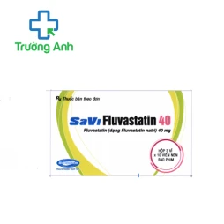 Savi Fluvastatin 80 - Thuốc điều trị tăng cholest