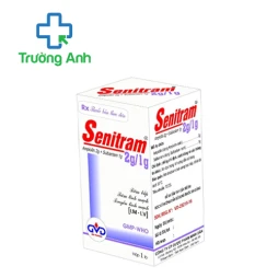 Senitram 2g/1g MD Pharco - Thuốc điều trị nhiễm khuẩn nặng