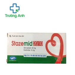 Stazemid 20/10 Savipharm - Thuốc trị tăng cholesterol hiệu quả