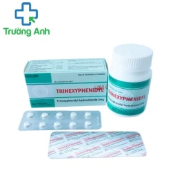 Trihexyphenidyl 2mg Khapharco - Thuốc điều trị bệnh Parkinson