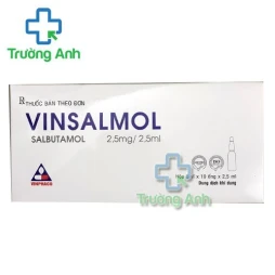 Vinsalmol 2,5mg/2,5ml Vinphaco - Thuốc điều trị hen suyễn