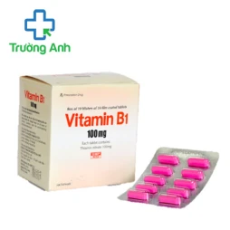 Vitamin B1 100mg Hataphar - Thuốc điều trị bệnh Beri-Beri