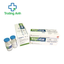 Vitazidim 1g VCP - Thuốc điều trị nhiễm khuẩn nặng
