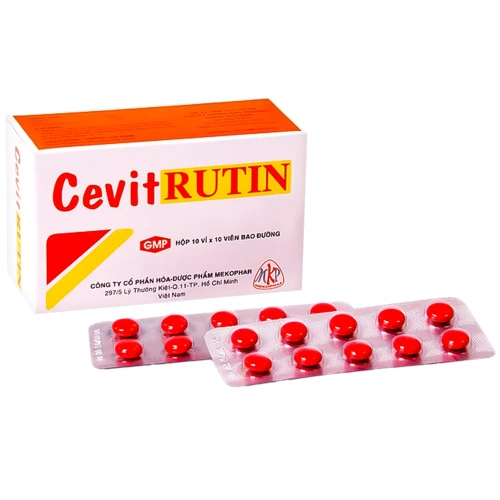 CevitRutin - Tăng cường vitamin bảo vệ thành mạch hiệu quả