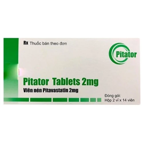 Pitator Tablets 2mg - Thuốc trị tăng Cholesterol trong máu