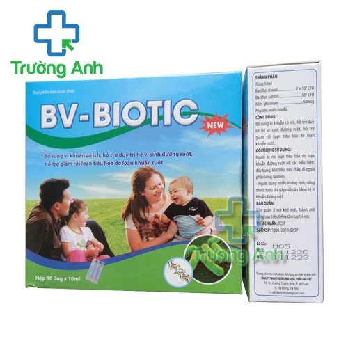 BV-Biotic New - Giúp hỗ trợ hệ tiêu hóa khỏe mạnh