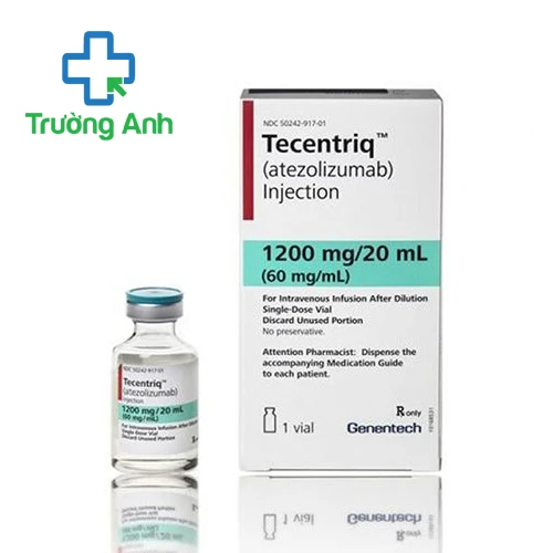 Tecentriq 1200mg/20ml - Điều trị ung thư phổi - tiết niệu của Roche