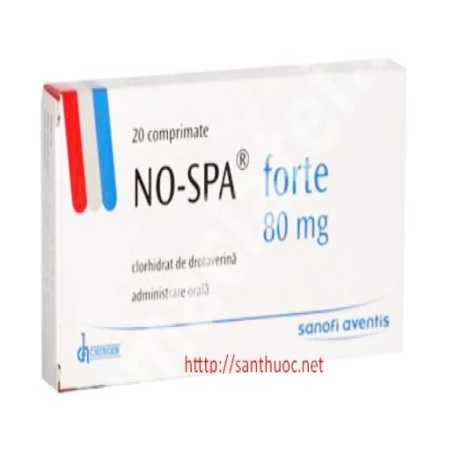 No Spa Forte 80mg Thuá»'c Giup Ä'iá»u Trá»‹ Ä'au Dáº¡ Dáº§y Sá»i Máº­t Hiá»‡u Quáº£