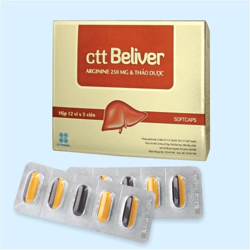 CTT BELIVER - Giải độc gan, lợi mật, tăng cường miễn dịch 