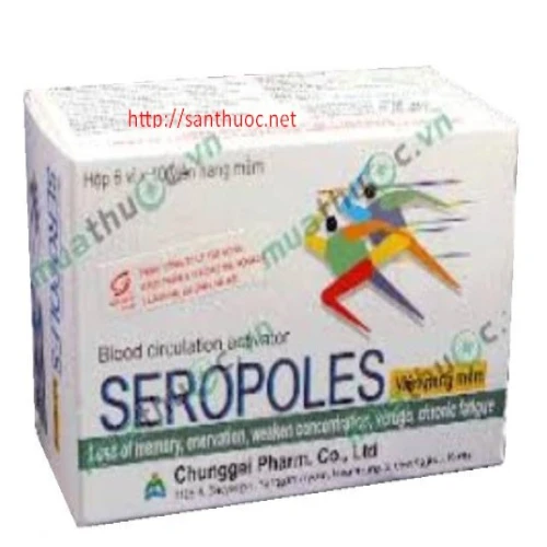 Seropoles - Thuốc giúp phòng và điều trị tai biến mạch máu não hiệu quả