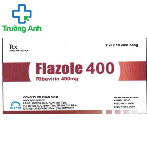 Flazole 400 SPM - Thuốc điều trị viêm gan C hiệu quả