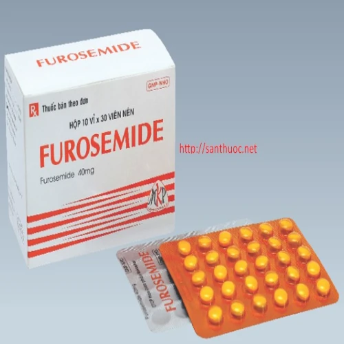 Furosemid 40mg MKP - Thuốc lợi tiểu hiệu quả