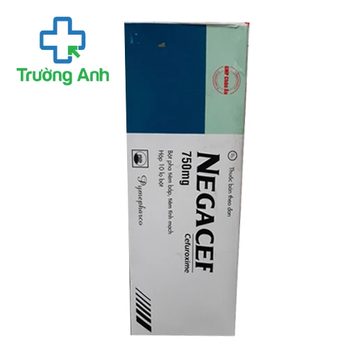 Negacef 750mg-Thuốc điều trị nhiễm khuẩn hiệu quả của Pymepharco