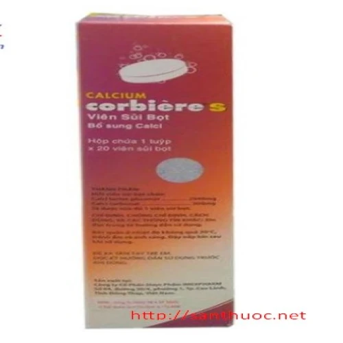 Calcium corbier - Giúp hỗ trợ điều trị suy nhược cơ thể hiệu quả