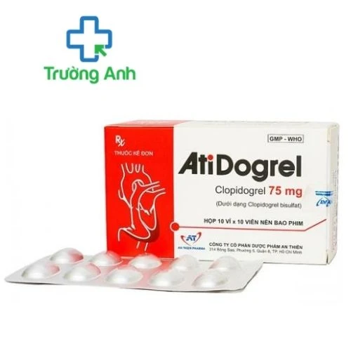 AtiDogrel - Thuốc phòng xơ vữa khối huyết sau nhồi máu cơ tim