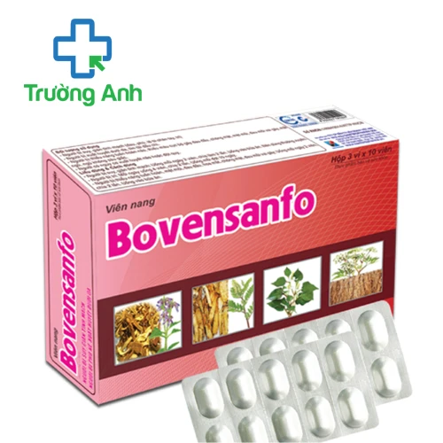 Bovensanfo - Thực phẩm hỗ trợ điều trị suy tĩnh mạch của Sanford