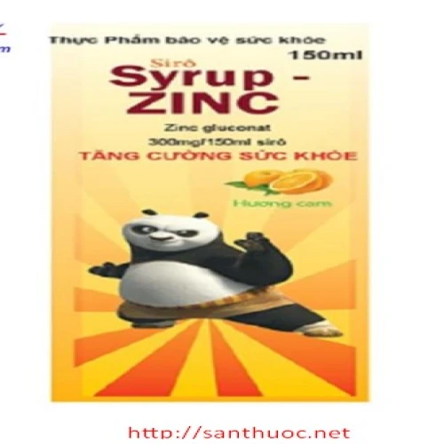 Syrup ZinC 150ml - Giúp tăng cường sức khỏe hiệu quả