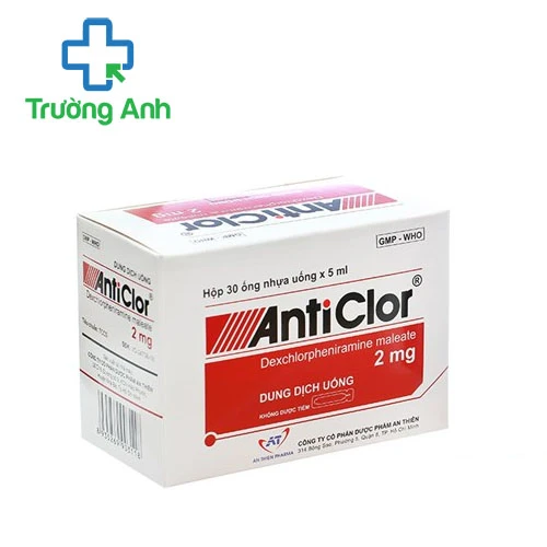AntiClor - Thuốc điều trị viêm mũi dị ứng của An Thiên