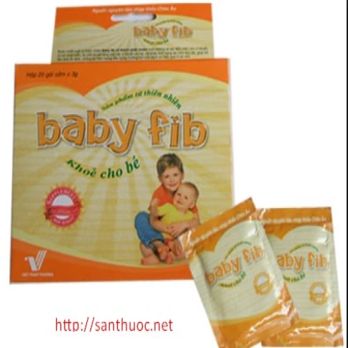 Baby fib - Giúp bổ sung vi khuẩn có lợi cho đường ruột hiệu quả