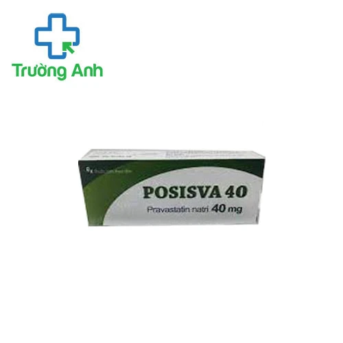 Posisva 40 - Thuốc điều trị các bệnh về tim mạch của MEDISUN