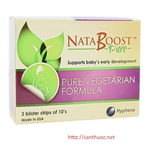NataBoost Pure Caps - Giúp bổ sung dưỡng chất cho cơ thể hiệu quả