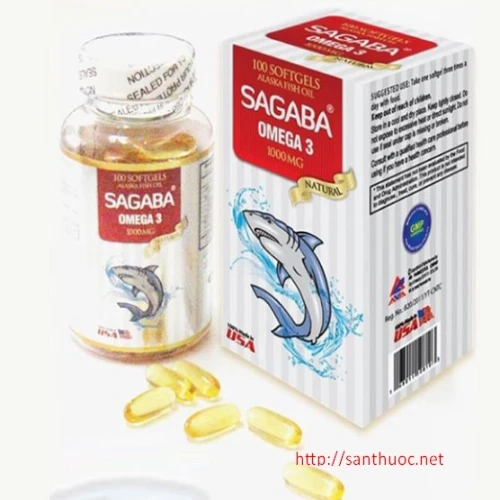 SAGABA OMEGA 3 - Giúp tăng cường sức khỏe hiệu quả