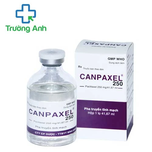 Canpaxel 250 - Thuốc điều trị các bệnh ung thư di căn hiệu quả