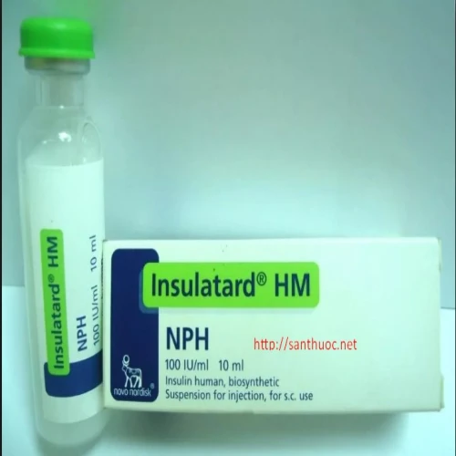 Insulatard HM 100IU/ml 10ml - Thuốc điều trị bệnh đái tháo đường hiệu quả của Đan Mạch