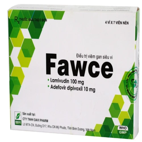 Fawce - Thuốc trị bệnh viêm gan siêu vi B hiệu quả của Davipharm