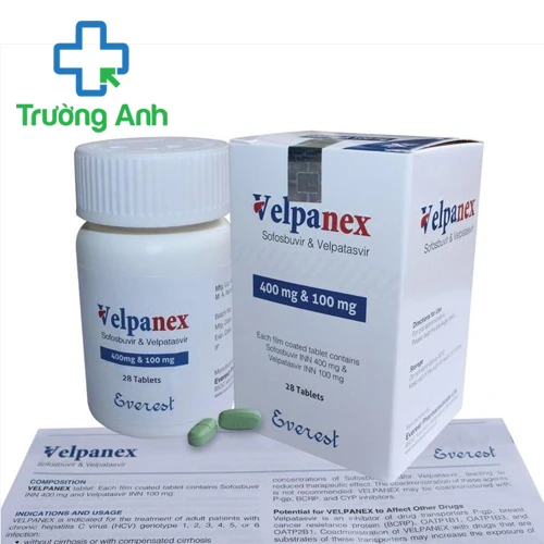 Velpanex - Thuốc điều trị viêm gan C mãn tính của Bangladesh