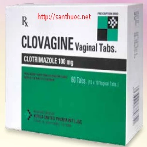 Clovagine - Thuốc điều trị viêm âm đạo