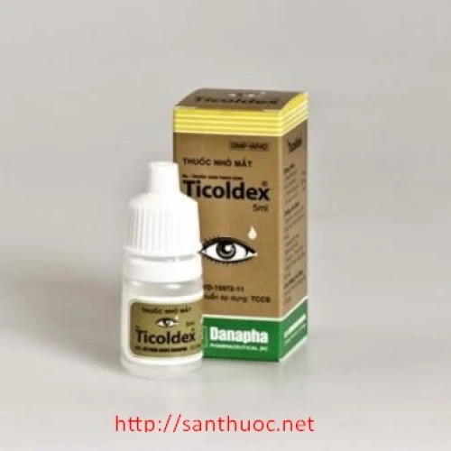 Ticoldex 5ml - Thuốc điều trị viêm kết mạc hiệu quả