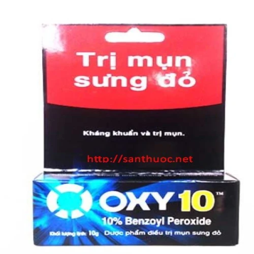 Oxy 10 10g - Kem trị mụn hiệu quả