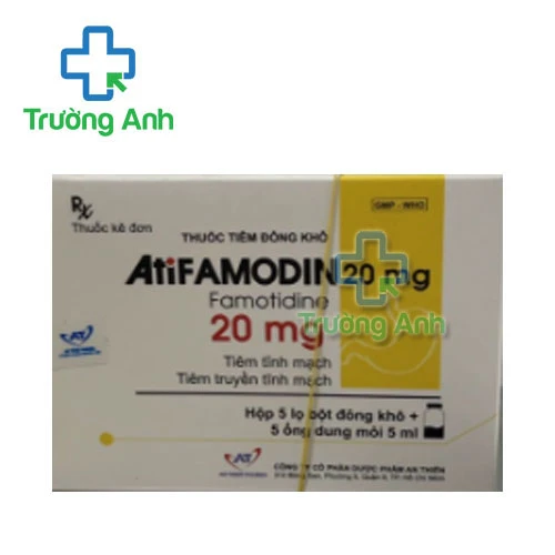 AtiFamodin 20mg An Thiên - Thuốc điều trị viêm loét dạ dày, tá tràng
