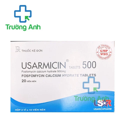 Usarmicin 500mg - Thuốc điều trị nhiễm khuẩn của USARICHPHARM