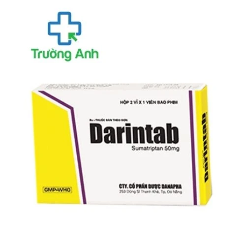 Darintab 50mg - Thuốc điều trị cơn đau nửa đầu