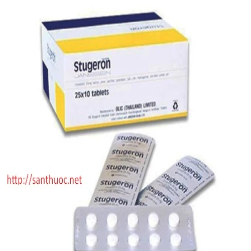 Stugerol 25mg - Thuốc chống dị ứng hiệu quả