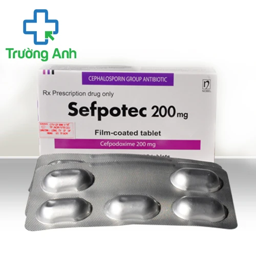 Sefpotec 200mg - Thuốc điều trị bệnh nhiễm khuẩn của Thổ Nhĩ Kỳ
