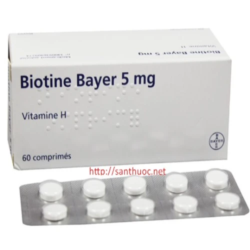 Biotine bayer 5mg - Thuốc điều trị các bệnh da liễu hiệu quả