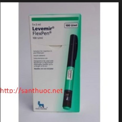 Levemir Flexpen 100IU/ml x 3ml - Thuốc điều trị bệnh tiểu đường hiệu quả của Đan Mạch