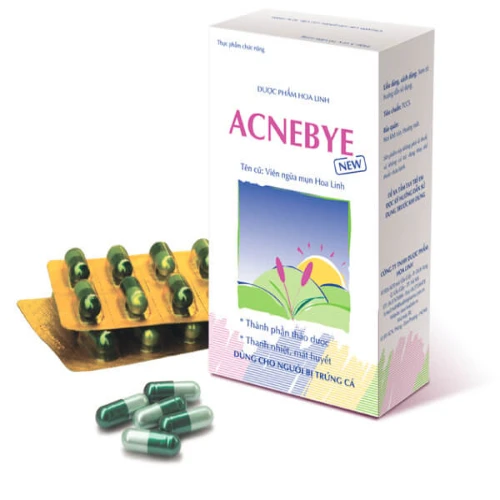 Thuốc trị mụn Acnebye giúp thanh lọc cơ thể, giảm nóng trong người