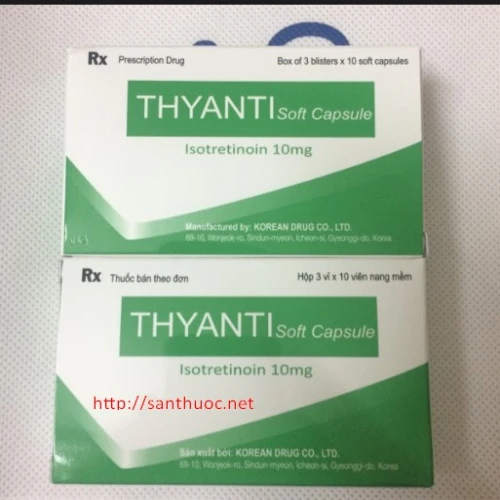 Thyanti - Thuốc điều trị mụn trứng cá hiệu quả