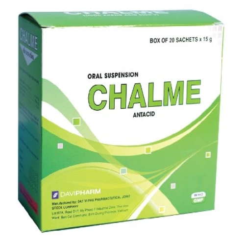 Chalme - Thuốc trị bệnh đường tiêu hóa hiệu quả của Davipharm