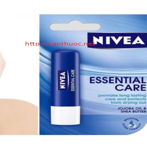 Son Nivea Essential Care (không màu) - Son dưỡng môi hiệu quả